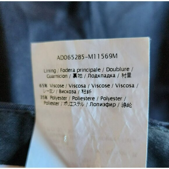 M Missoni Size 2 Straight Leg Pants – Mid-Rise Blue-Black Cotton Blend - Picture 3 of 7